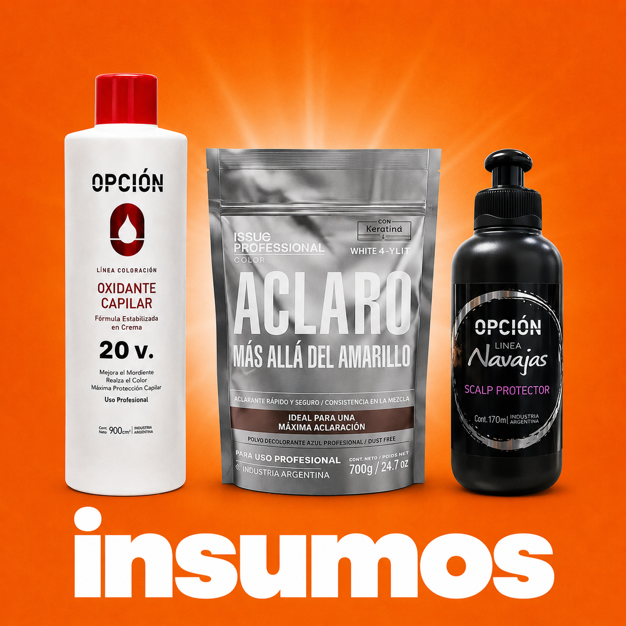 INSUMOS COLORACION