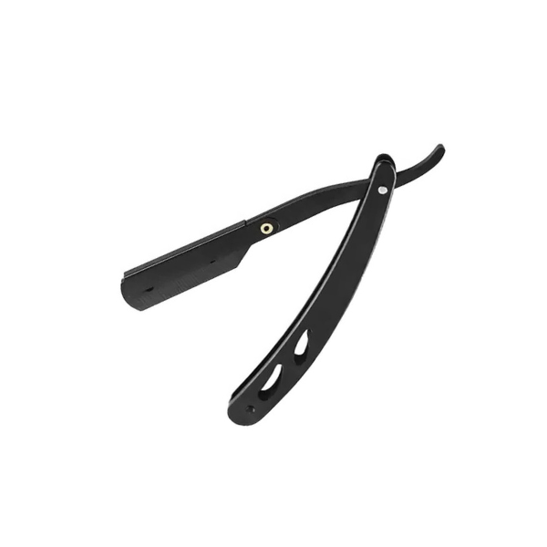 NAVAJA 3 CUERPOS METALICA NEGRA