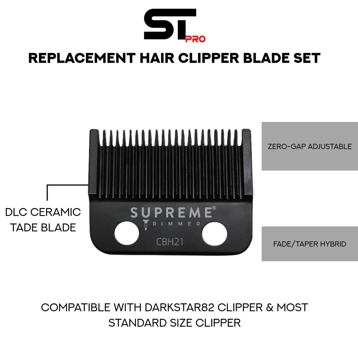 CLIPPER SUPREME DARKSTAR 82 BLACK 2