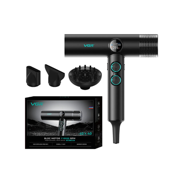 SECADOR DE PELO VGR V401 NEGRO