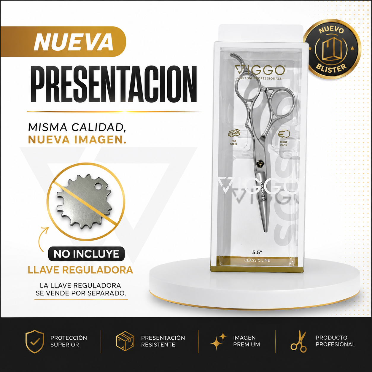 TIJERA PARA PULIR PARA ZURDOS VIGGO V148 2