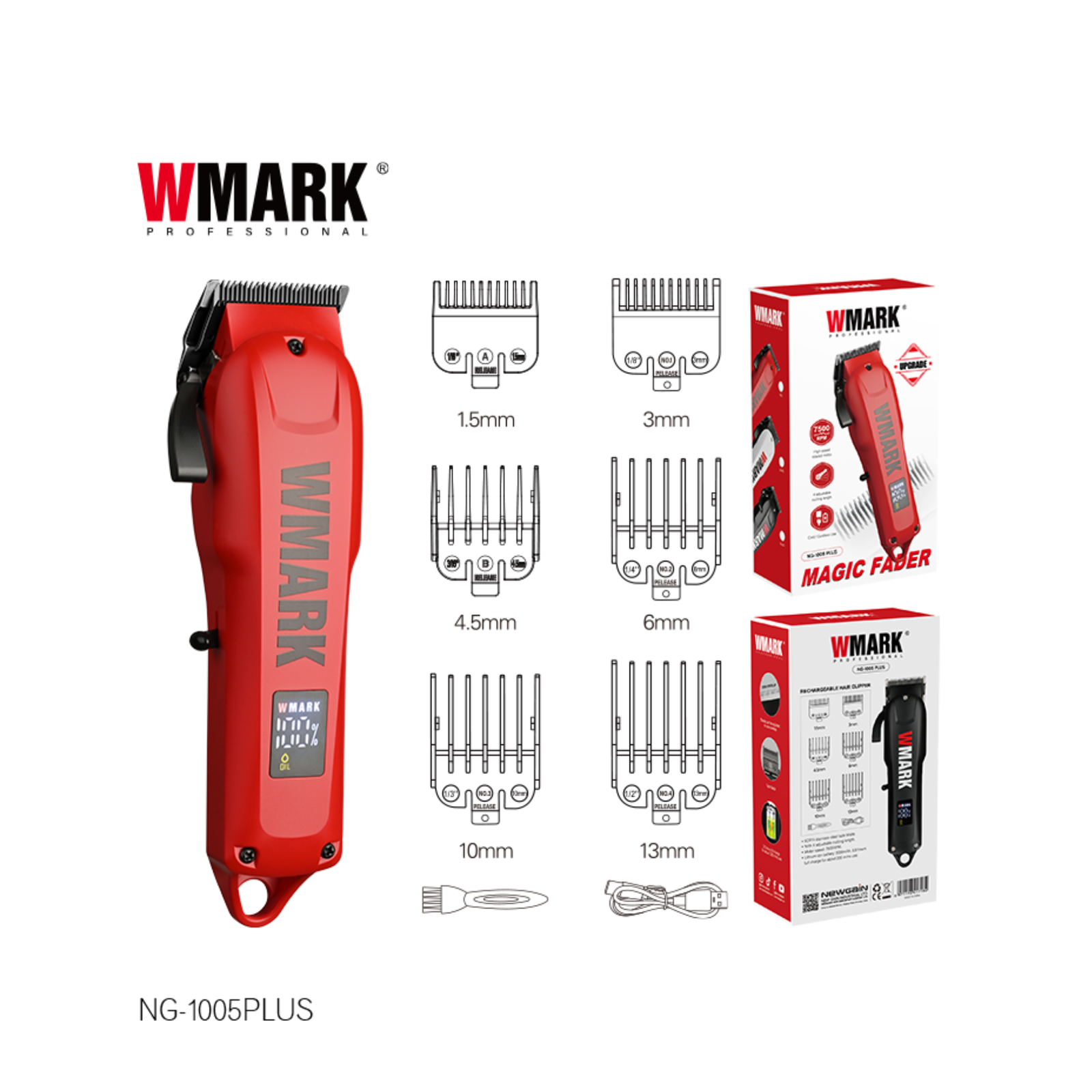 CLIPPER WMARK NG-1005PLUS ROJA 3