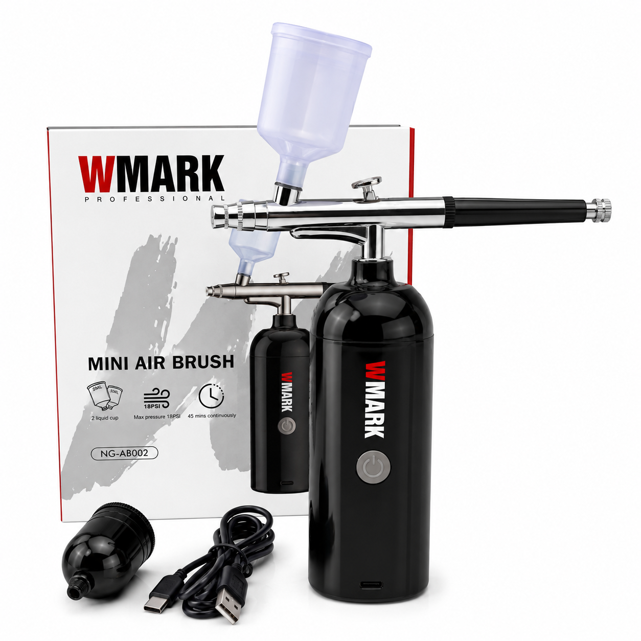 AERÓGRAFO WMARK RECARGABLE 2