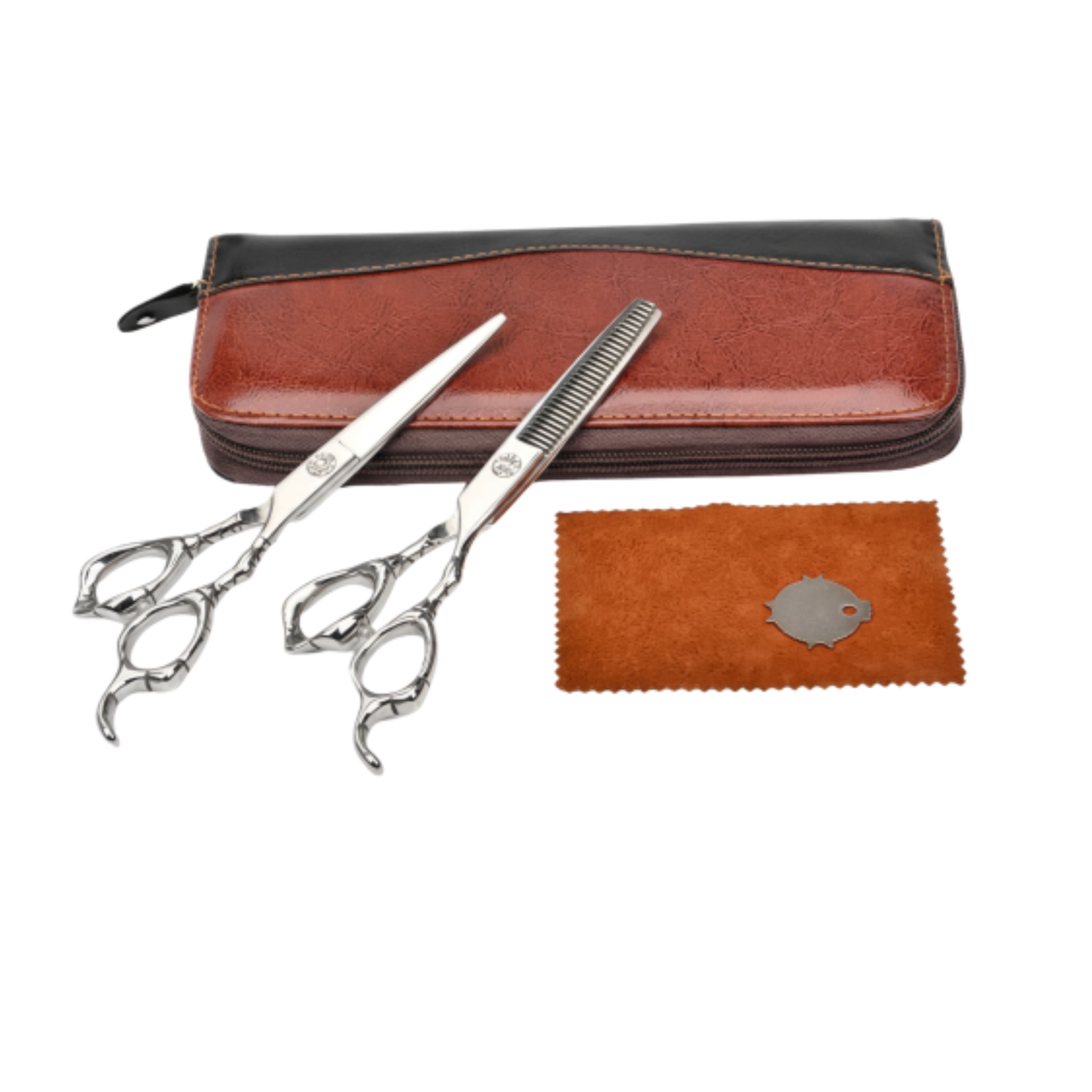SET DE TIJERAS WMARK FILO DULCE LABRADAS 2