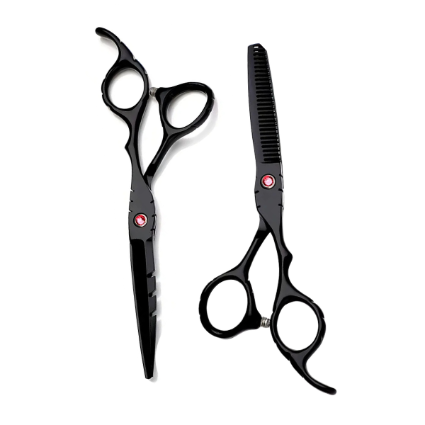 SET DE TIJERAS WMARK 6" NEGRA