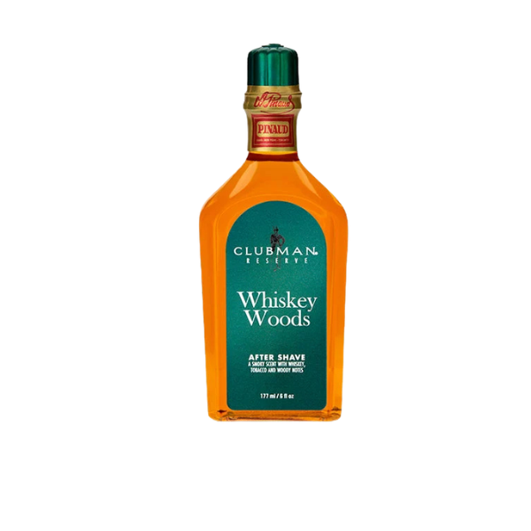 LOCION WHISKY WOODS AFTER SHAVE X177ML CLUBMAN PINAUD