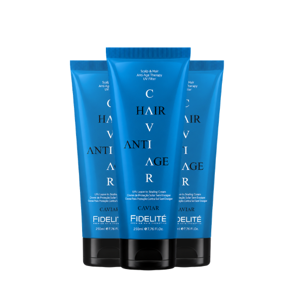CREMA DE PEINAR RULOS SIN ENJUAGUE FIDELITE X250ML x 6 unidades
