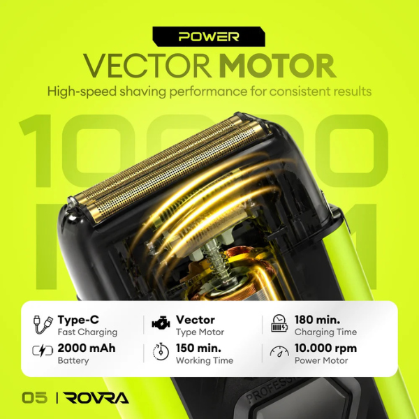 SHAVER ROVRA SUPER CUT 5