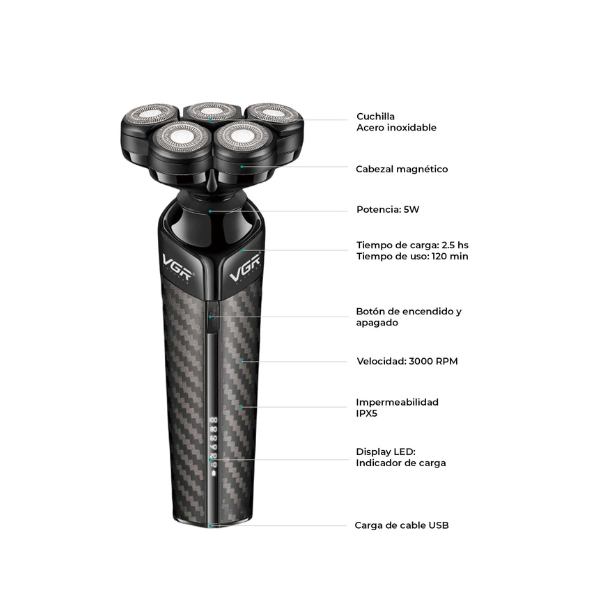 SHAVER VGR V-333-B 2